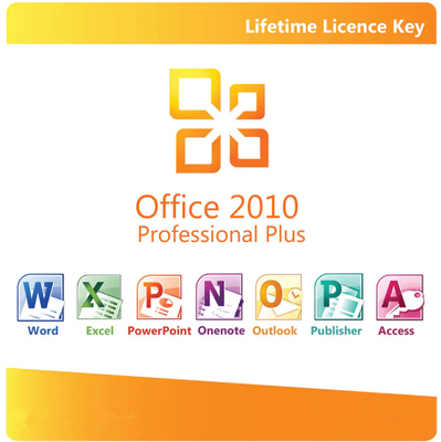 Office 2010 Pro Plus 5 PC Genuine Product Key Software Lifetime License