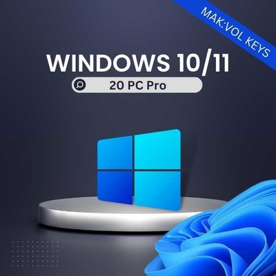 Multiple Language Windows 10 Pro Mak 20 Pc Activations Volume License Key