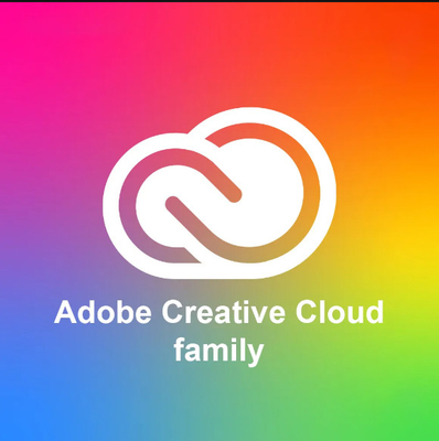 Adobe Creative Cloud Famlity 1 Year Warranty Lifetime Licence ，Support Customized Email