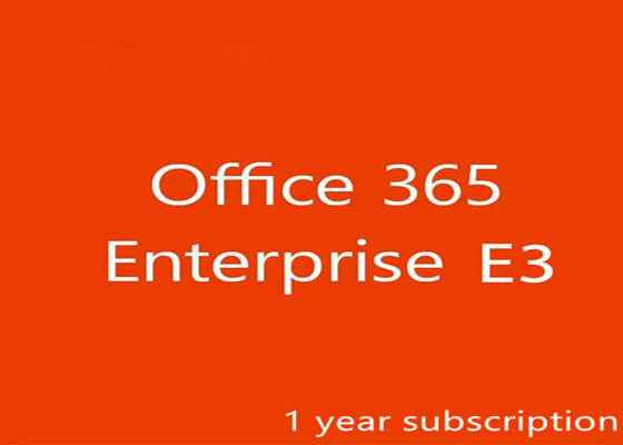Geeft het Office 365 Enterprisee3 Jaarlijkse Abonnement Al Talen Digitale Sleutel vergunning