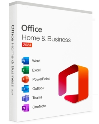 Office 2024 Home And Business Grote Wereldwijde Bind Activering Online Windows PC (Gebonden aan E-mail)