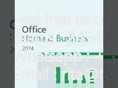 Licentie voor Office 2024 HB voor Win en Mac